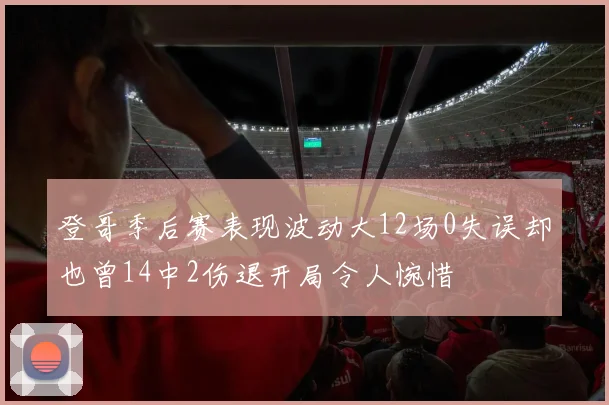 登哥季后赛表现波动大12场0失误却也曾14中2伤退开局令人惋惜