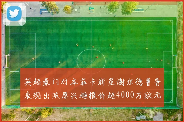 英超豪门对本菲卡新星谢尔德鲁普表现出浓厚兴趣报价超4000万欧元可行